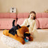 Giant German Shepherd Dog Stuffed Animal Plush Toy, 30" Large Cuddly Puppy for Kids Birthday Gifts