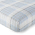 Levtex Baby Logan Crib Fitted Sheet, 100% Cotton, Classic Plaid, Fits Standard Crib and Toddler Mattress