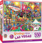 Masterpieces 550 Piece Jigsaw Puzzle, Greetings from Las Vegas, 18"x24" for Adults and Family.