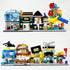 Brick Loot Exclusive Mini City Video Rental Store, 123 Piece Custom Model Compatible with Lego