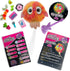 WOW! PODS Chibies Boom Box - Sparkle, Cute Fluffy Party Pets That Flash to The Beat of Music
