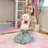 Valentine's Day Stuffed Animals - Heart Llama Alpaca, 8.5 Inches Tall, Child Safety Certified Plushies