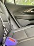 BPA-Free Car Seat Belt Buckle Booster (Size: Short, Model: Side Slit) - Snaps Around Receptacle, Gift Fun Kid Stickers
