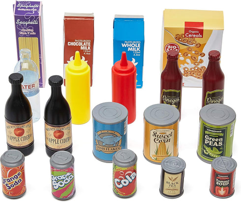 Set 3 150 Amazon Basics Pretend Play Food Toy for Kids Ages and Up, Pieces, Multicolor