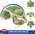14'' Glow Guards Light up Sea Turtle Stuffed Animal Ocean Life Soft Plush Toy Pillow with Lullabies LED Night Lights