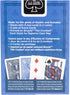 Bicycle Euchre Playing Card Deck - Double Deck, Blue - 9 Through Ace