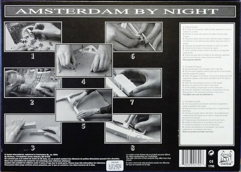 Amsterdam By Night Jigsaw Puzzle, 1000 Pieces