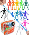 UpBrands Halloween Party Favors for Kids, 24 Stretchy Skeleton Toys for Goodie Bags, Classroom Prizes, Birthday Gifts