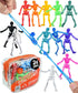 UpBrands Halloween Party Favors for Kids, 24 Stretchy Skeleton Toys for Goodie Bags, Classroom Prizes, Birthday Gifts