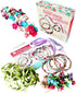 Hapinest Make Your Own Flower Crowns and Bracelets Craft Kit for Girls, Gifts Ages 6-10 Years Old and Up