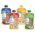 2 Pack, 4 (Pack 16), Happy Baby Organics Stage Baby Food Pouches, Gluten Free, Vegan & Healthy Snack, Clearly Crafted