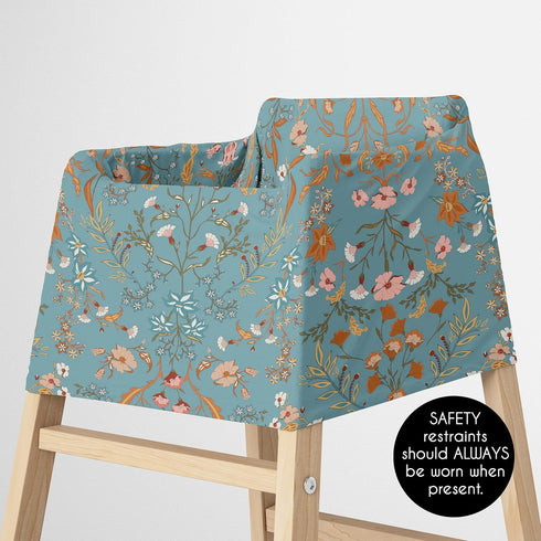 Sweet Jojo Designs Boho Wildflower Vintage Floral Girl Infant Baby Car Seat Cover Nursing Breastfeeding High Chair
