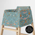 Sweet Jojo Designs Boho Wildflower Vintage Floral Girl Infant Baby Car Seat Cover Nursing Breastfeeding High Chair