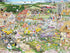 1000 Piece Jigsaw Puzzle - I Love Spring in a British Village by Mike Jupp, Size 26 x 20 inches