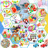 WEBROD 1000+ Pack,Christmas PCS Party Favors for Kids,Fidget Toys Stocking Stuffers,, Birthday Gift, Treasure