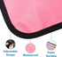 Set 2 16.8x32.8inch Enovoe Kick Mats - of - Back of Seat Protector for Kids Feet - Car Seat Back Protector - Shields