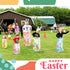 30 Set 6 6 6 6 Civaner Pcs Easter Games for Kids Outdoor Includes Bunny Potato Sack Race Bags Easter Egg and Spoon
