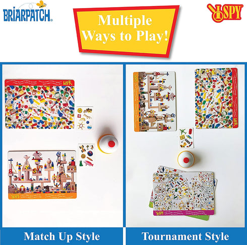 Briarpatch I SPY Eagle Eye Find-It Game, Fast Matching Fun for 2 to 4 Players, Ages 5 and Above, Includes 30 Cards