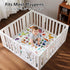 MORAIS 50x50 Inch 800g Baby Play Mat for Floor - with Filling Thickened Crawling Mat for Playpen, Cushioned Playpen Mat