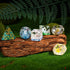 Cusdie 7-Die DND Dice | Polyhedral Dice Set Filled with Animal for Dungeons and Dragons