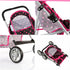 2+ 22.05-Inch KP0280G Baby Doll Stroller | Pram for Girls | Umbrella Stroller for Kids - Lightweight Play Carriage
