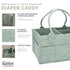 Parker Baby Diaper Caddy - Stylish Storage for Nursery Essentials
