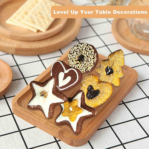 6-Piece Set, Artificial Fake Biscuits, Realistic Chocolate chip Cookie Simulation Food, Dessert, Party, Home Decoration