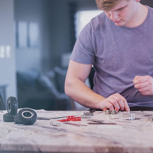 Erector Set for Boys and Girls - Metal Model Kits for Adults, Teens, and Advanced Kids, Build A Car, Plane, or Excavator
