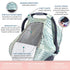 Car Seat Canopy Stroller Covers for Infant Boy and Girl Babies Stretchy and Kick Proof with Net Multi Use Soft