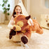 IKASA Giant Highland Cow Stuffed Animal Plush Toy, Large 33" Cute Fluffy Jumbo Soft Toys, Gifts for Kids