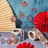 Zonon 500 Pieces Carnival Circus Party Stickers, Themed Animal Clown Labels for Birthday Envelope Seals and Goodie Bags