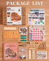 Rolife DIY Miniature House Kit for Adults, Mini Wooden Dollhouse Kit, Tiny House Diorama Building Kits-Birthday