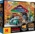 RoseArt - Kodak Premium Cork - Covered Bridge - 1000 Piece Jigsaw Puzzle for Adults