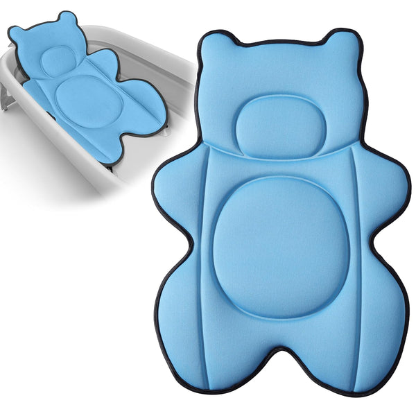 Ihaapsi Infant Baby Bath Cushion,Fits Inside Most Baby Bathtubs, Breathable Soft Baby Bath