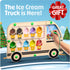1-10 Counting 10 Super Fun Ice Cream Truck Magnetic Color & Number Maze Adventure Toy - For Toddlers and Kids
