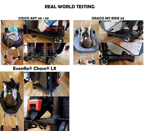 HLM Holm Airport Car Seat Stroller Travel Cart and Child Transporter - A Carseat Roller for Traveling. Foldable