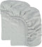 Bioweaves Organic Cotton Muslin Bassinet Sheet, GOTS Certified Extra Soft Fitted Sheet,