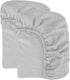 Bioweaves Organic Cotton Muslin Bassinet Sheet, GOTS Certified Extra Soft Fitted Sheet,