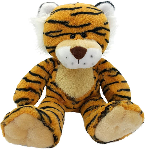 Anico 13" Pick-A-Pet Tiger Stuffed Animal – Soft Plush Tiger Toy for Kids, Birthdays, Holidays