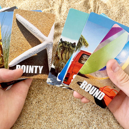 Hapinest Find and Seek Scavenger Hunt Card Game for Kids, Beach Edition
