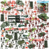 3 Otters 307PCS Army Men Military Set, Plastic Toy Soldiers for Boys and Girls with Storage Container