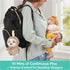 GUND Baby Lil’ Luvs On The Go Sloth Soother, Plush Sound Toy for Babies, Brown/Cream, 6”