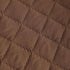 NTBAY Down Alternative Toddler Comforter, Lightweight Solid Color Baby Crib Quilted Blanket, 39x47 inches, Brown