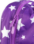 Doll Storage Carrying Case - Purple Star Organizer for Any 18" Doll with Clear Window and Carrying Strap