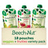 Beech-Nut Baby Food Pouches Veggies & Fruities Variety Pack, 3.5oz, 18ct