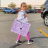 MENZOKE Kids Travel Tray for Toddler Car Seat, Toddler Gift for Girl Activities with Dry Erase Board & iPad Holder