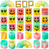 JOYIN 30 Pcs Spring Rainbow Party Favor - Mini Plastic Coil Spring Toys - Fidget Stress Bulk Toys for Kids