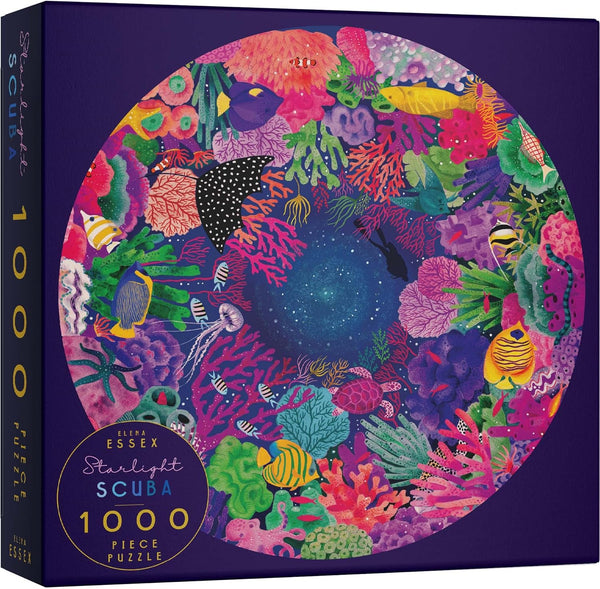 Elena Essex Round Puzzles for Adults 1000 Pieces - Starlight Scuba |