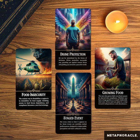 70 The Illuminati Oracle: A Tool for Discerning Truth in Conspiracy by A.J. Blackwood - Card Divination Game to Decode