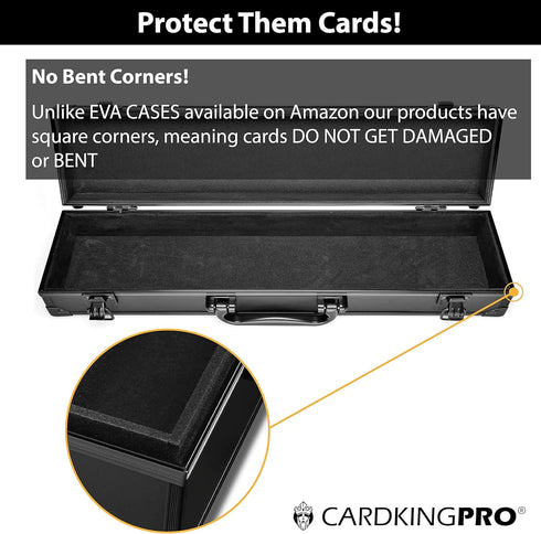 Long Edition Game Card Storage Case for Magic The Gathering, Yugioh, and Other TCGs - Fits up to 1400 Cards